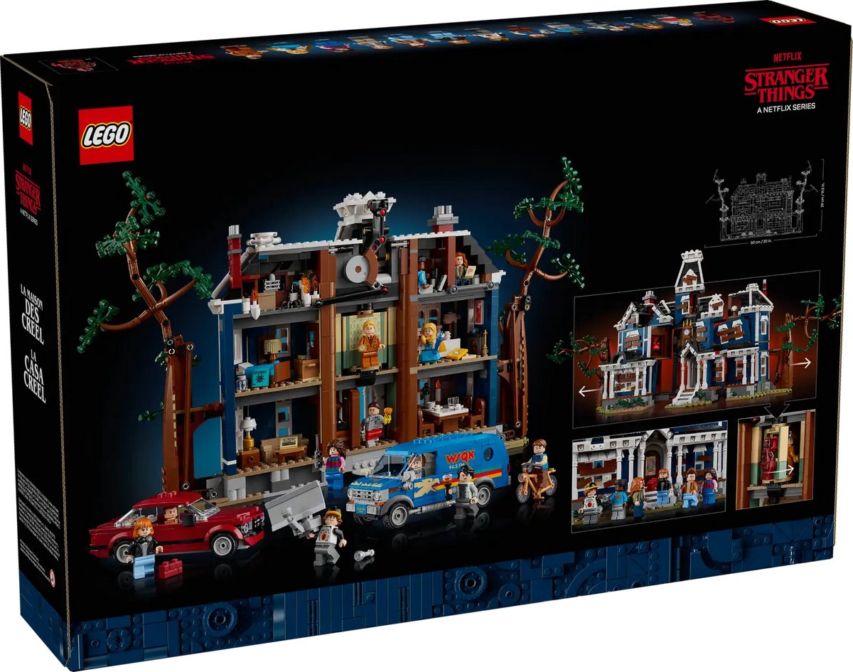 LEGO Icons Stranger Things: Het Huis van de Familie Creel Bouwpakket voor Volwassenen - 11370 — afbeelding 19