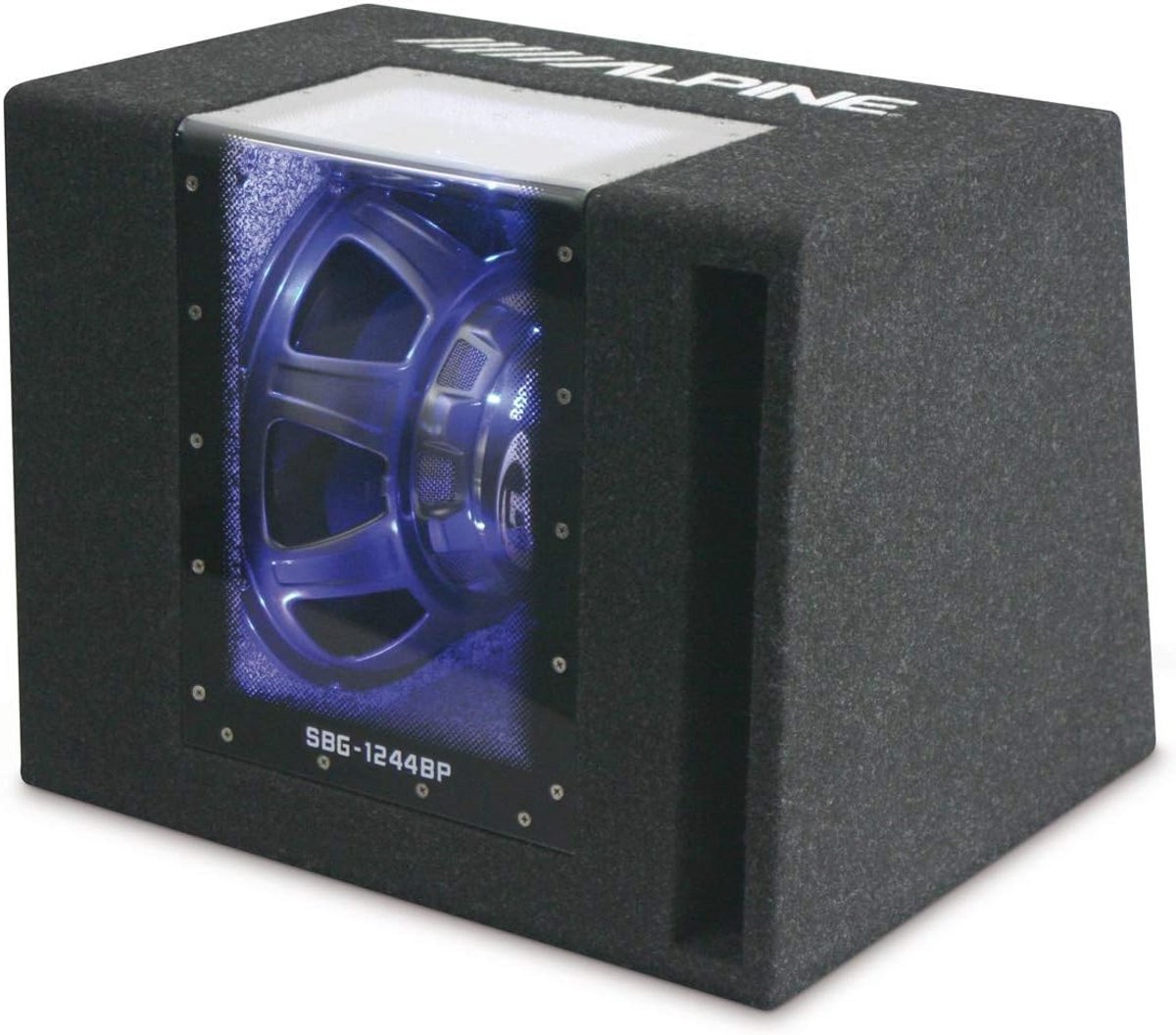 12 Inch Subwoofer met 800W Vermogen en Blauwe Verlichting