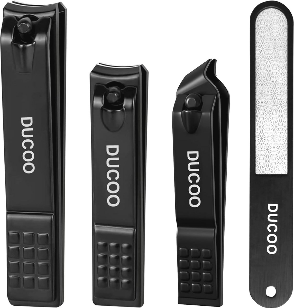 Nagelknipper Set - 4 Delige Roestvrijstalen Hulp voor Ingegroeide Teennagels