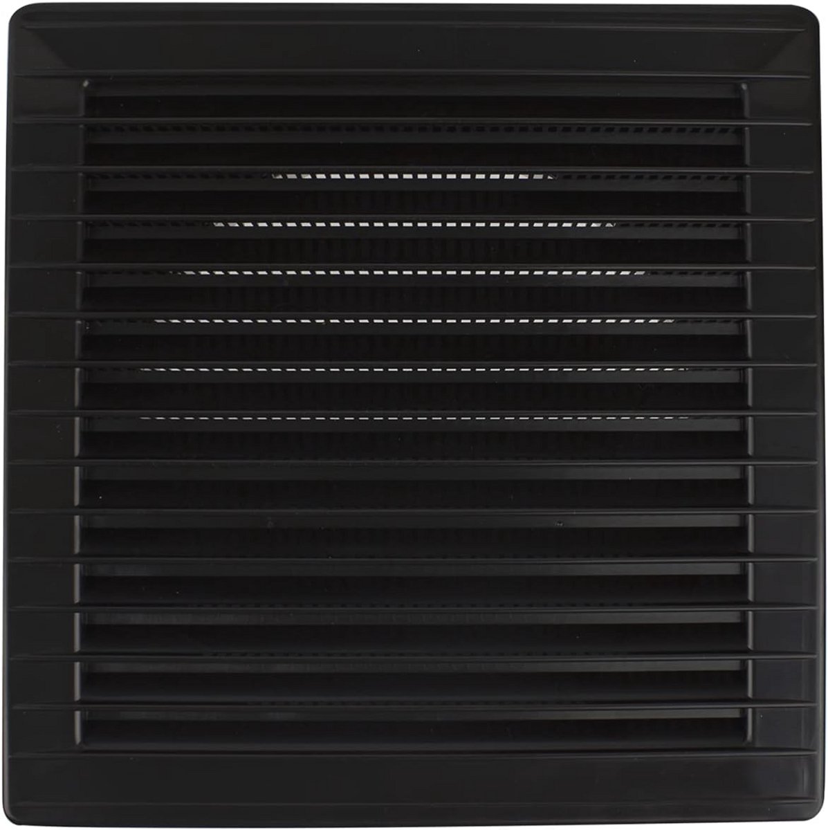 Ventilatierooster hoekig 170 x 170 mm met insectenbescherming