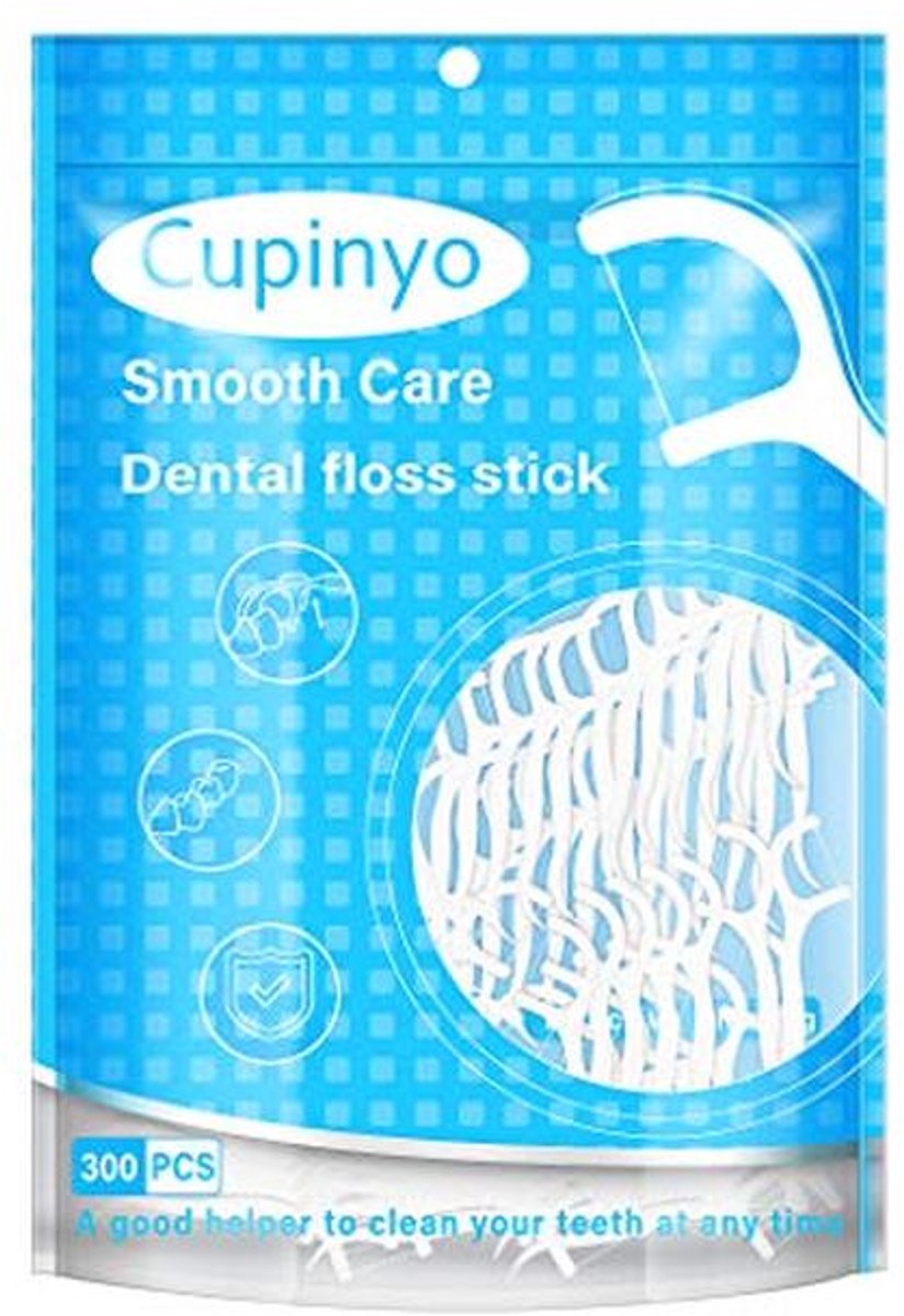 Tandenstokjes 300st Interdentale Floss Picks voor Professionele Tandverzorging