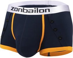 Heren Bamboe Boxer Slips Zacht en Ademend Ondergoed met 3D Pouch en Korte Pijp
