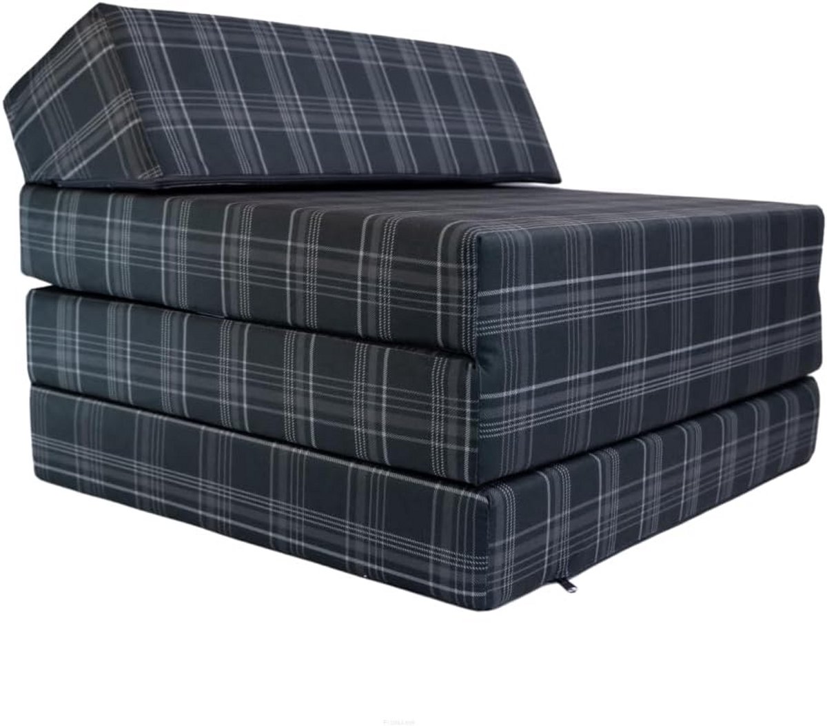 Opvouwbare Gastenmatras 200x70x10 cm Schuim - 3 Delig Camping & Reismatras