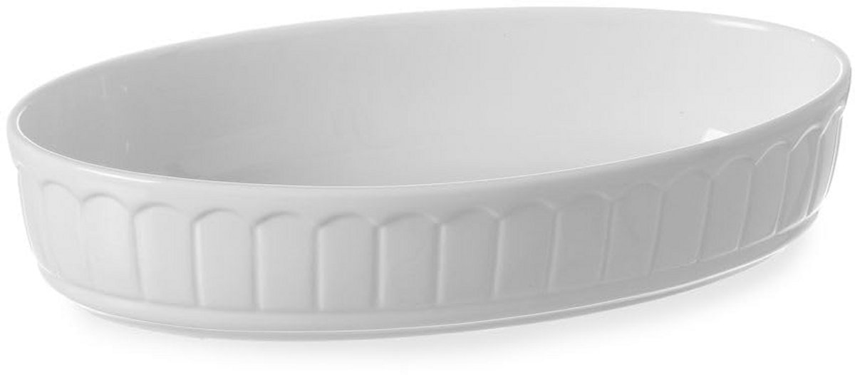Ovale Ovenschaal Porselein Hittebestendig Professioneel - 22x13x4 cm