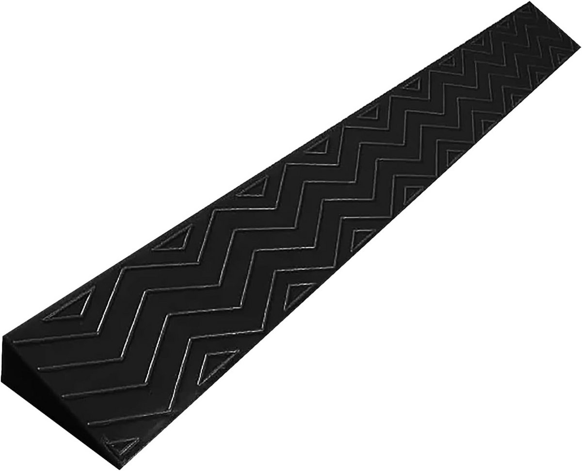 Drempelhulp Antislip Rolstoelopgang 100x15x7 cm Grijs