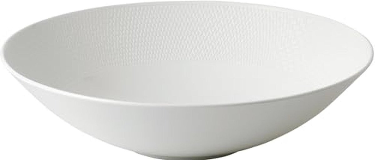 Serveerschaal 11" van Fijn Porselein, Wit, voor Tapas en Diner