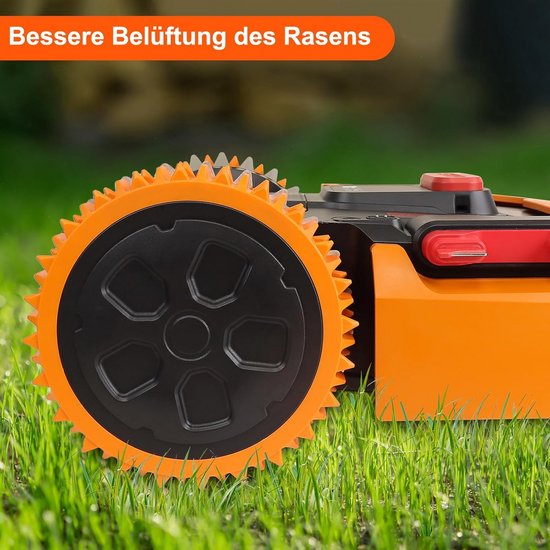 Off-road Wielen voor Robotmaaier - Meer Grip en Vermogen — afbeelding 2