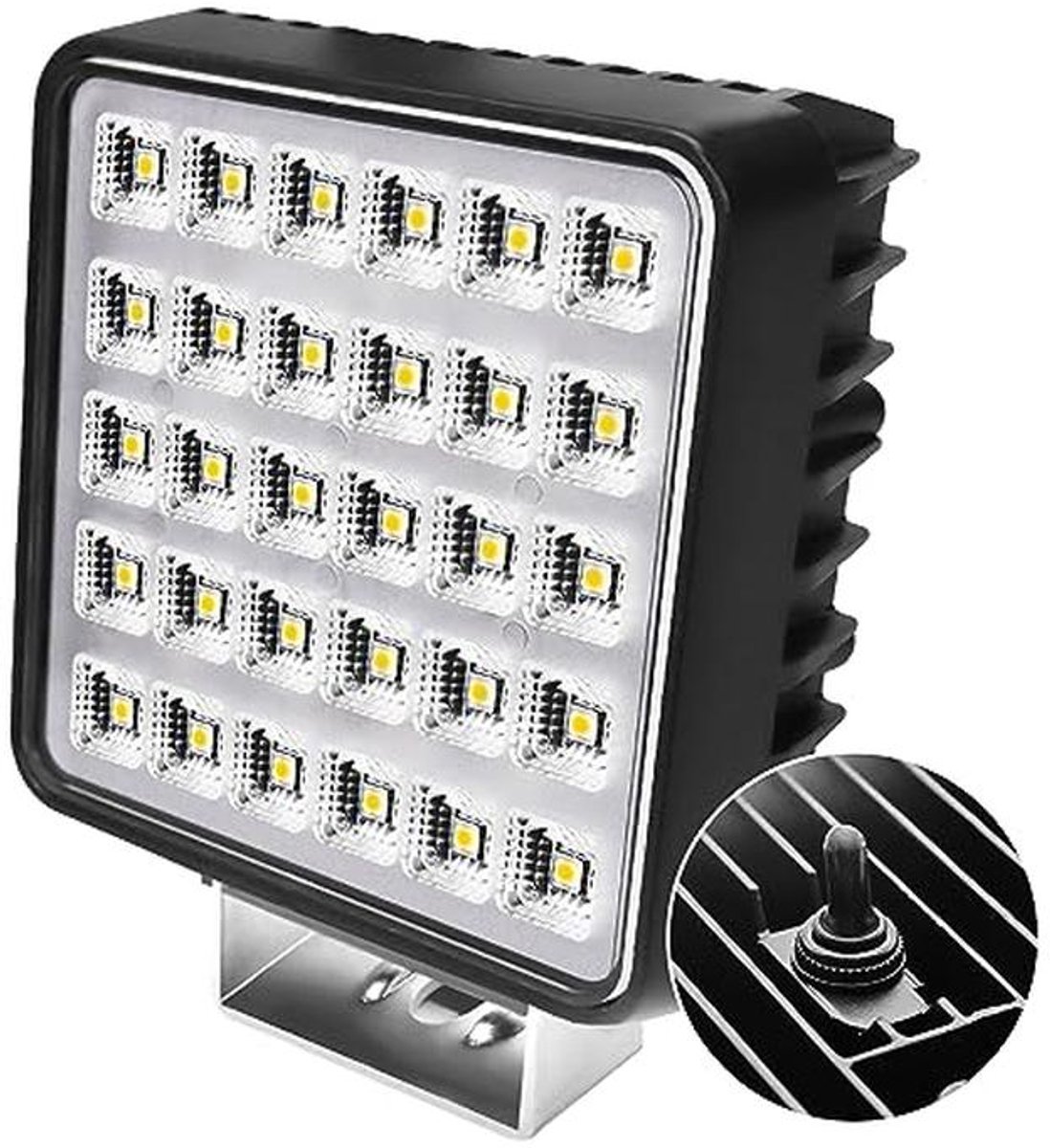 LED Werklamp 5500LM voor Graafmachines, Tractoren, Trekkers, Vorkheftrucks en Vrachtwagens