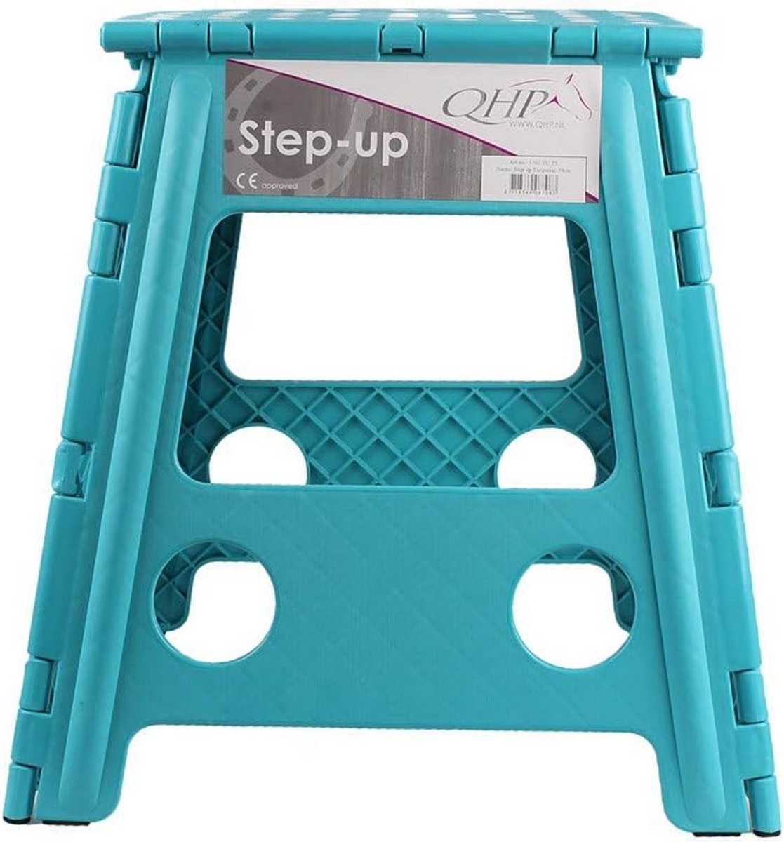 Inklapbare Kruk met Antislip Oppervlak Vierkant voor Stal en Huis