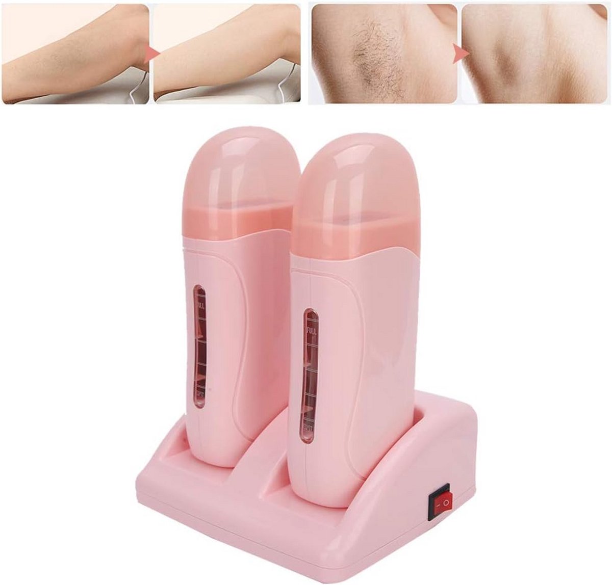 Professionele Dubbele Waxverwarmer voor Ontharing - Snel en Efficiënt