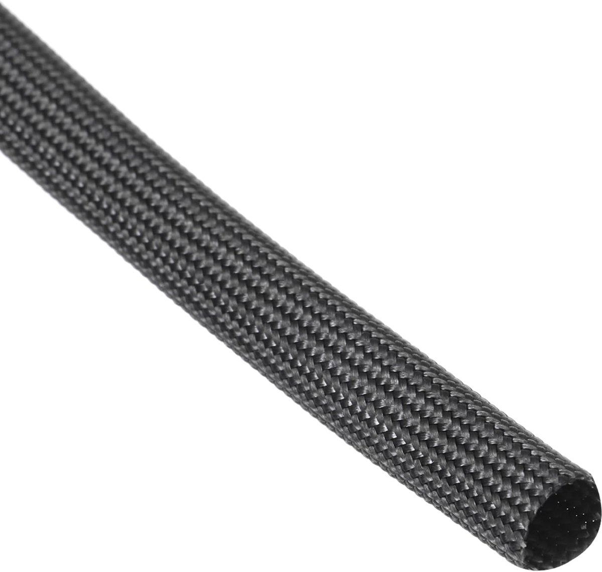 IMPERATORIS® Kabelhoes - Kabelmanagement Sleeve - Kabels Wegwerken - Flexibel - Voor TV en Computer Kabels - 16.4 Feet - 6 mm - Zwart