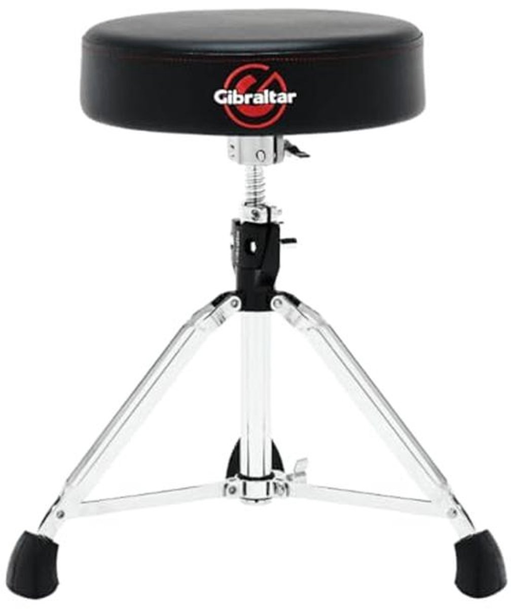 Ronde Drumkruk 35 cm met Vinyl Zitting voor Muzikanten