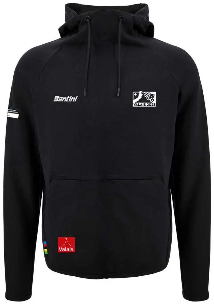 Santini Uci Mtb World Championships 2025 Hoodie Zwart XS Man