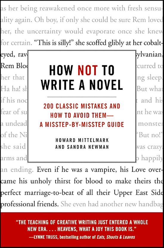 How Not to Write a Novel - cover