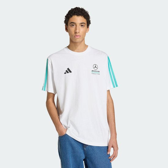 Adidas Performance Mercedes - Amg Petronas Formula 1 Team Dna T-Shirt - Heren - Wit van Merkloos — afbeelding 5