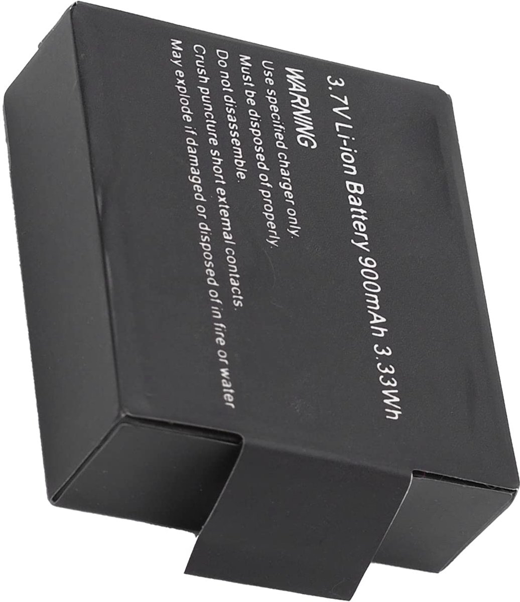 3,7V 900mAh Li-ion batterij voor SJ4000, SJ5000 en M10, vervangende sportcamera-batterijen met een langere batterijduur.