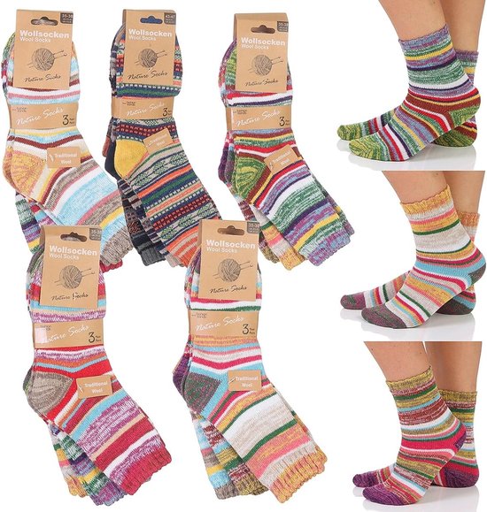 Chaussettes 3D Tricotées Avec Des Animaux, Chaussettes Rigolotes