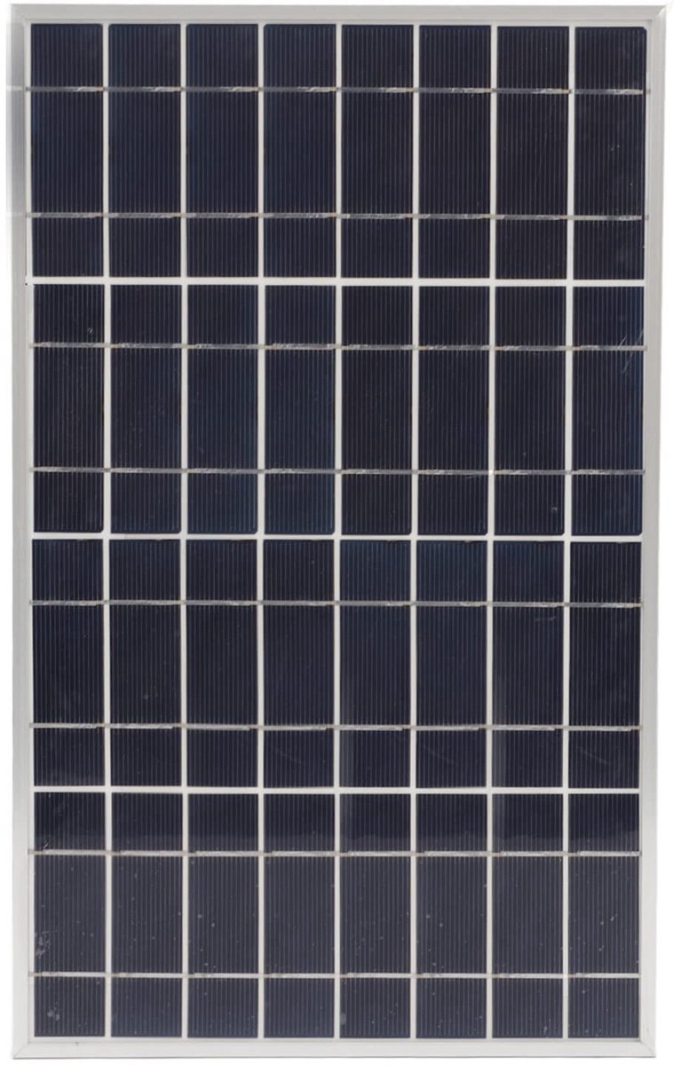 30W polykristallijn zonnepaneel, hoogwaardige cellen, optimale conversie-efficiëntie, tot 150Wh in 5 uur, klein en lichtgewicht, bestand tegen 2400Pa windbelasting, 5400Pa sneeuwbelasting, 12V/24V controller.