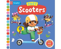 Interactief Prentenboek met Schuifjes: Lekker Rijden op de Scooter