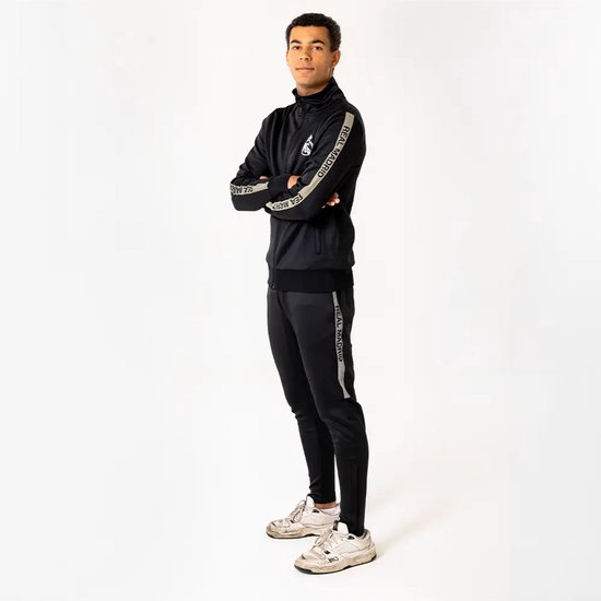 Survêtement d'entraînement Real Madrid Homme 25/26 - Taille XL - Vêtements de football - Zwart - Vêtements de sport - Adultes - Boutique des supporters Real Madrid - Produits officiels des supporters