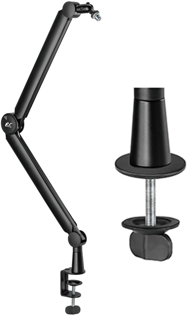 NanoRS RS421 - Microfoonhouder 3/8" en 5/8" - max. 1kg - Statief met microfoonhouder - verstelbaar