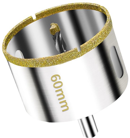 LOZLIN Diamantsnijwiel 50 Mm Voor Haakse Slijper - Golfrand, Voor Graniet, Marmer, Keramiek, Tegels, M14 Schroefdraad