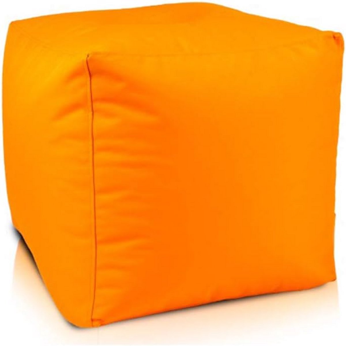 Waterdichte Buiten Poef Kubus - Sterke Polyester Voetenbank Voor Tuin of Balkon - 50x50 cm