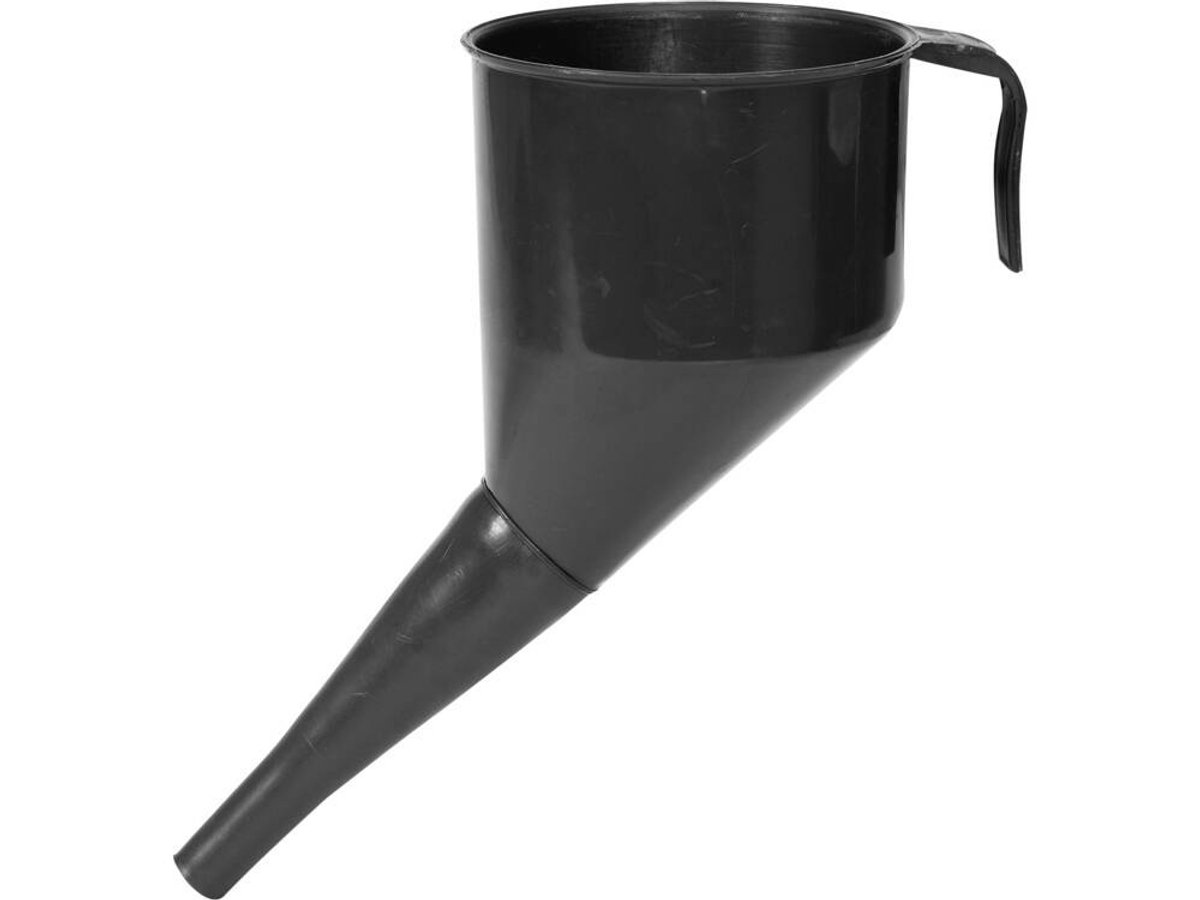 Vorel Schuine Trechter met Zeef - Grijs, 130mm