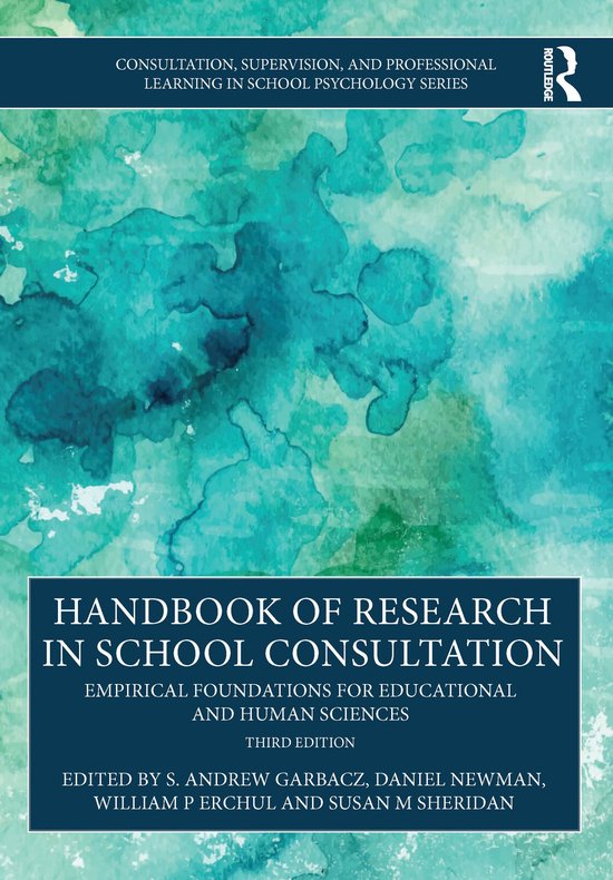 Consultation, Supervision, and Professional Learning in Scho ... - cover
