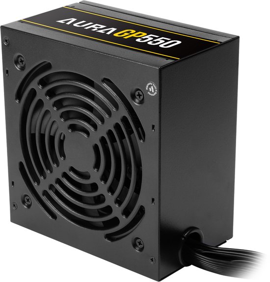 Voeding Computer GAMDIAS Aura GP550 Voeding - 550 Watt PSU voor computer - ATX12V v2.4 | bol