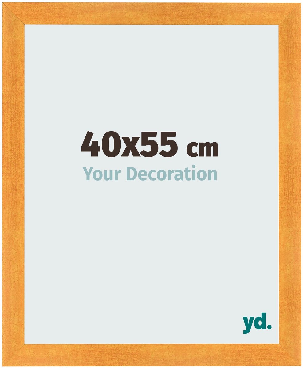 yd. Your Decoration - Fotolijst 40x55 cm - MDF - Oranje - Pisa