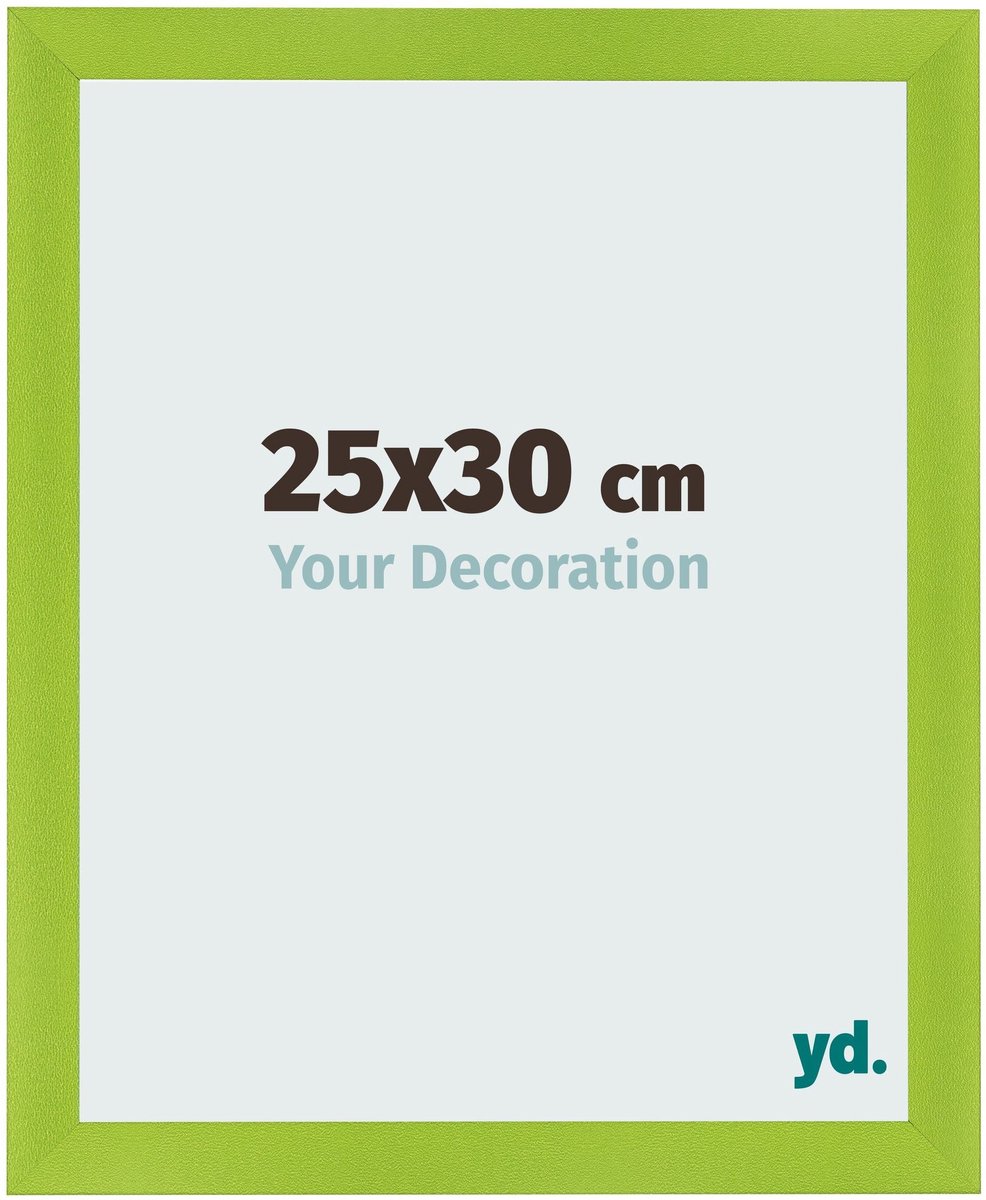 yd. Your Decoration - Fotolijst 25x30 cm - MDF - Groen - Pisa