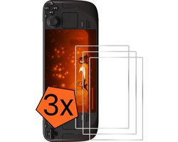 Screenprotector - Geschikt voor Steam Deck OLED Screenprotector Bescherm Glas - Tempered Glass Geschikt voor SteamDeck OLED Screen Protector - 3 PACK