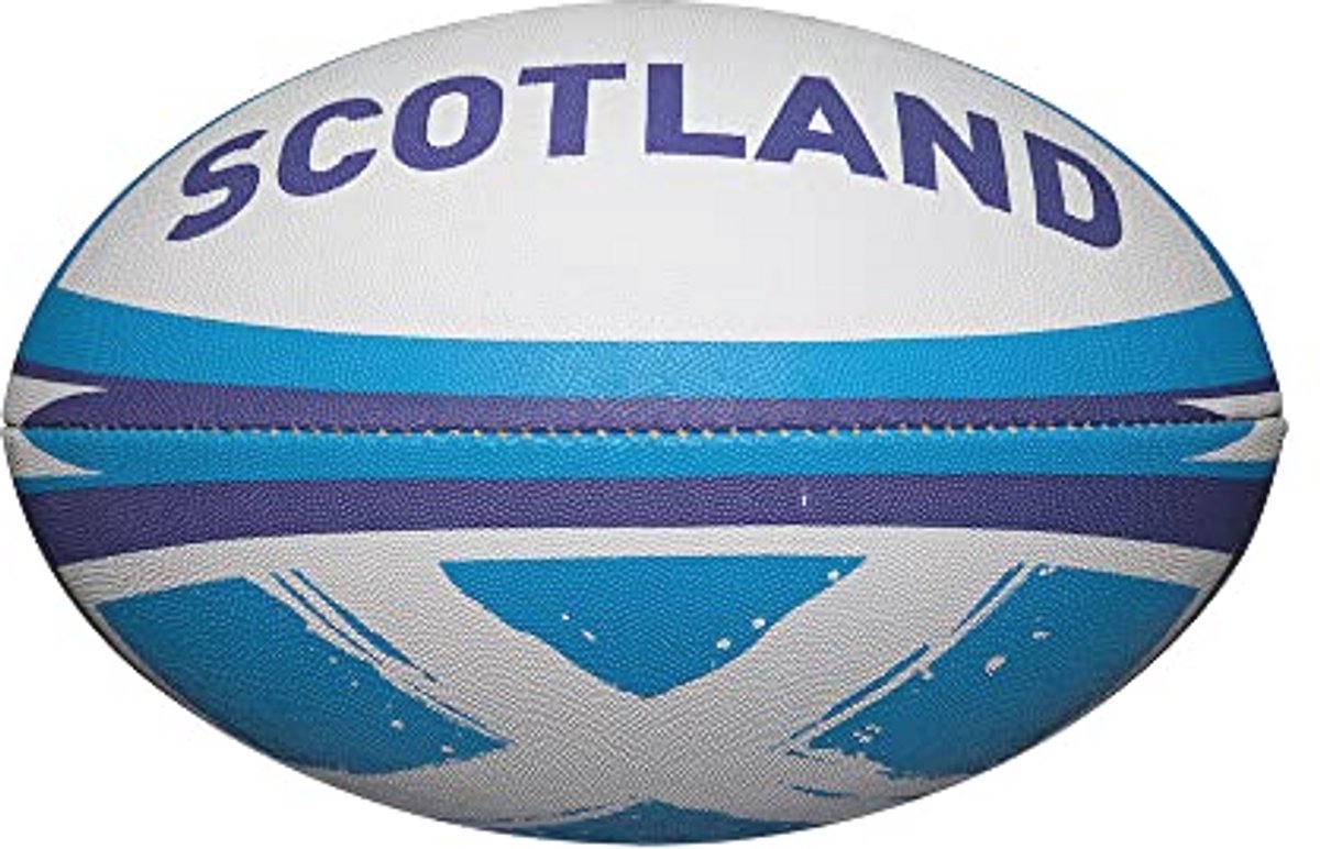 Rugby Bal Maat 5 met Schotland Vlag Ontwerp