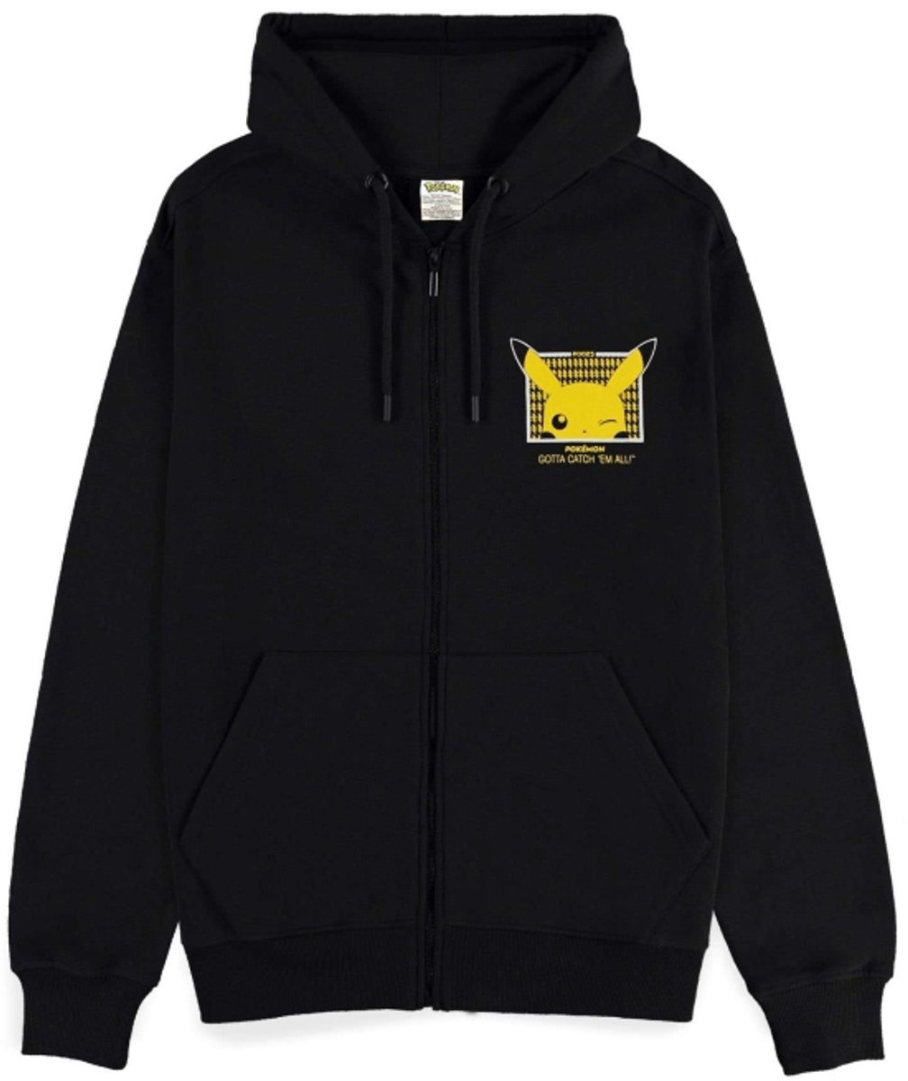 Pokémon - Pikachu Vest met capuchon - M - Zwart