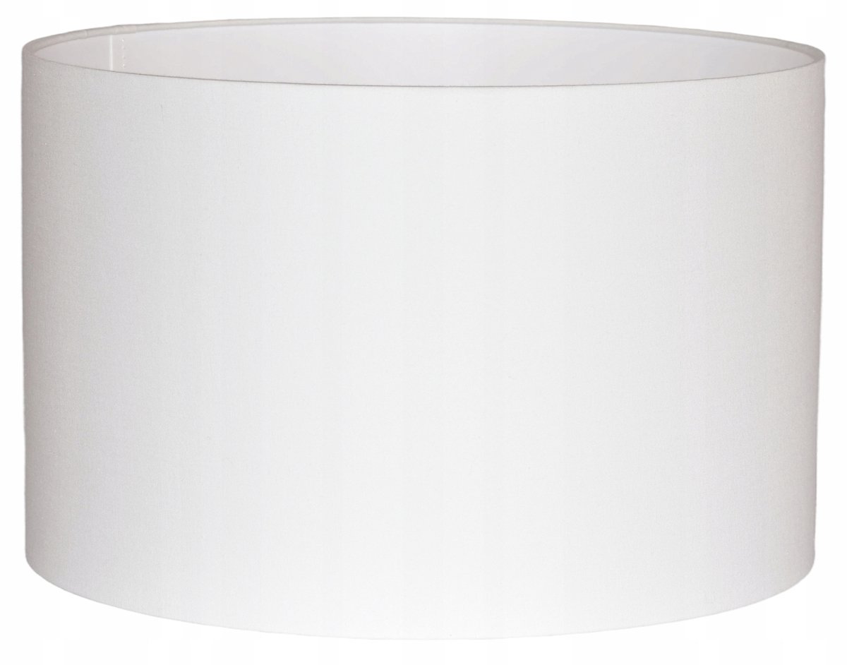Cilinder Lampenkap Wit 30cm E27 Gewalste Randen Sfeervol Licht