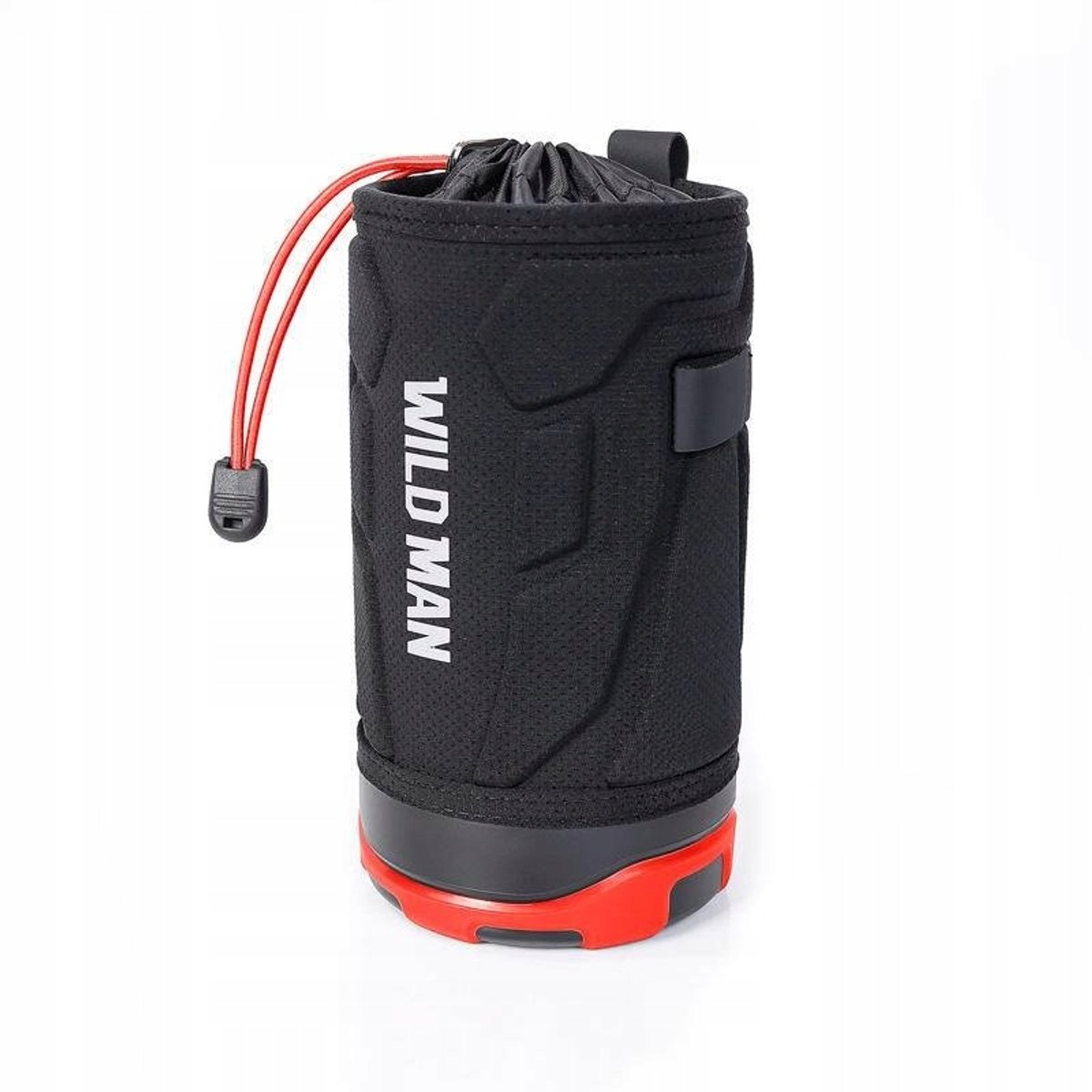 WILDMAN R1 Fietstas Bidonhouder Waterdicht 1L Zwart/Rood