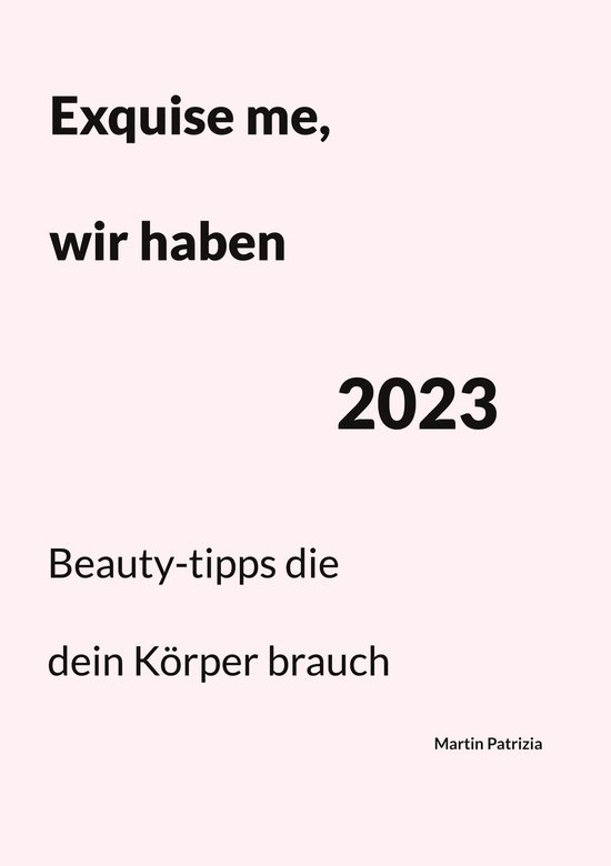 Exquise me, wir haben 2023 - cover