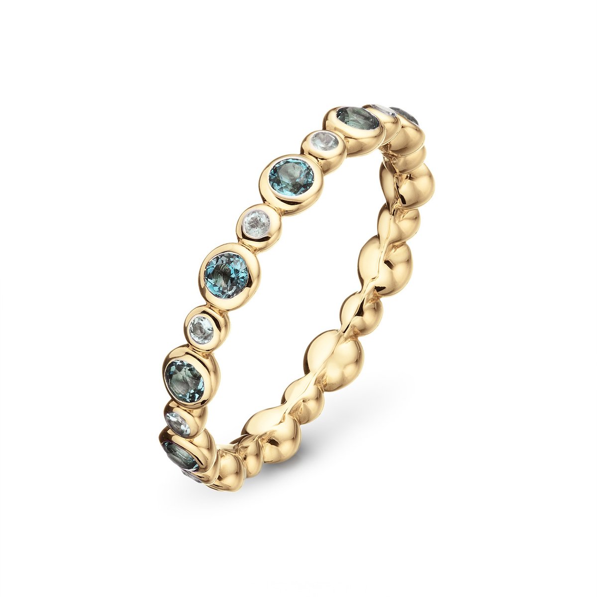 Glow 214.231558 Elements Of Love Dames Ring - Minimalistische ring - Sieraad - 14 Karaat Goud