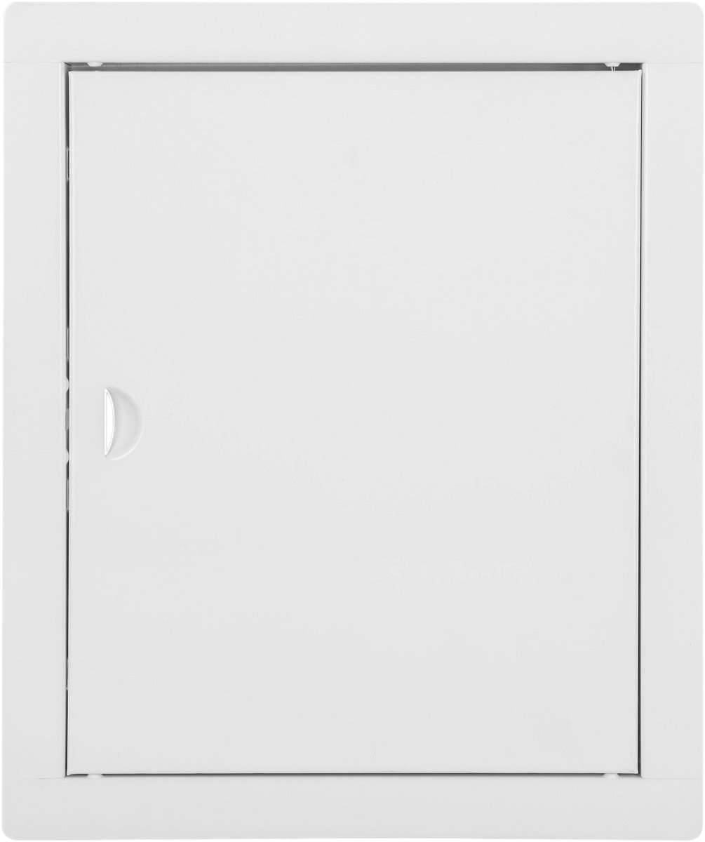 Metalen Reparatiedeur Wit 25x30 cm met Handig Slot