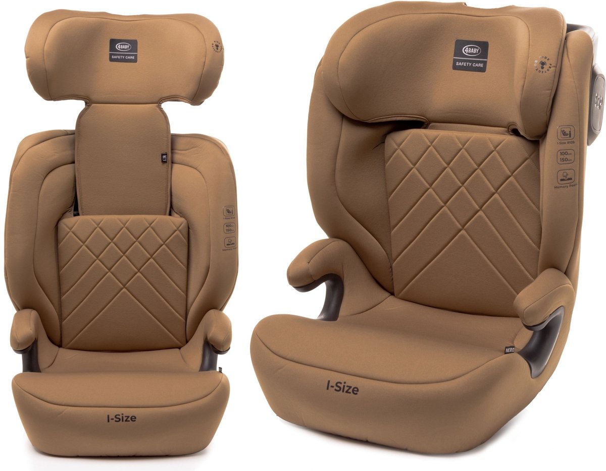 4BABY Nero i-Size Kinderautostoel 100-150cm - Verstelbaar