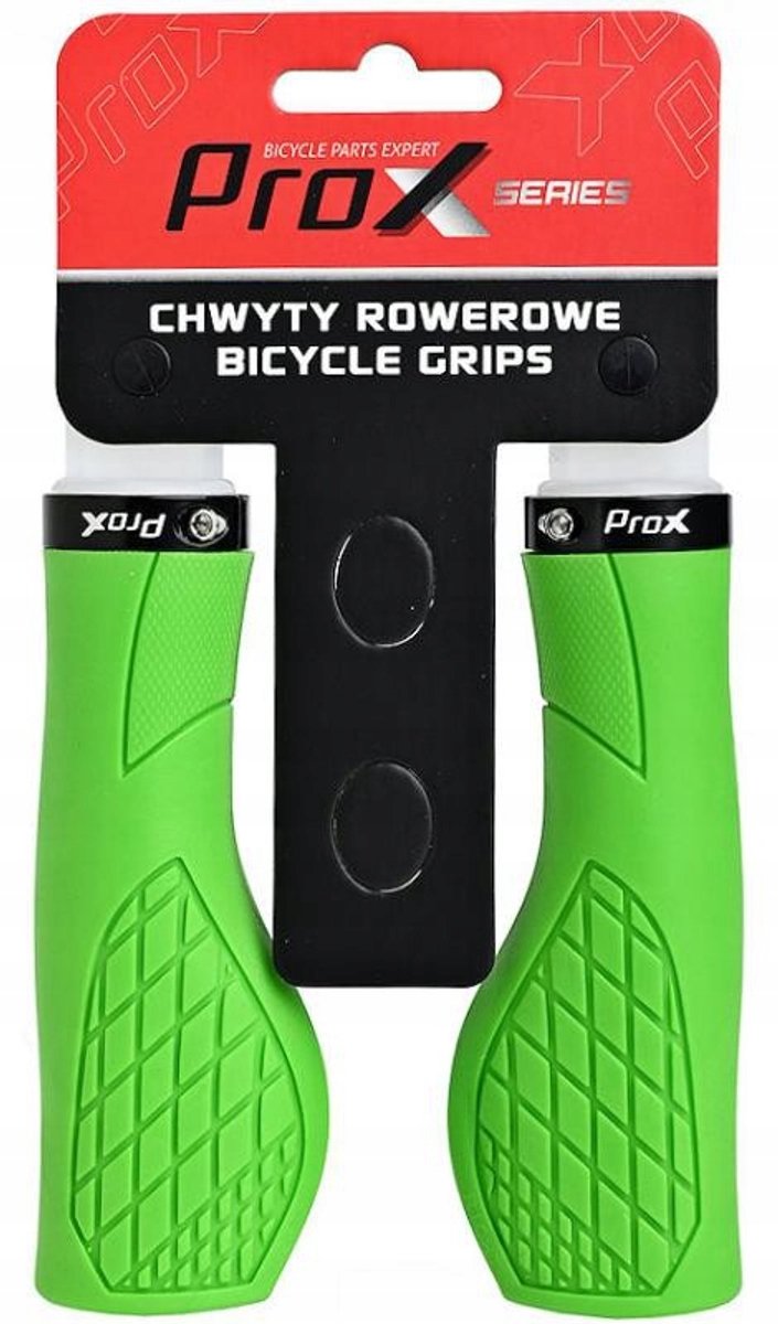 ProX GP-35 Ergo Fietshandvatten 130mm Groen - Sroefbaar