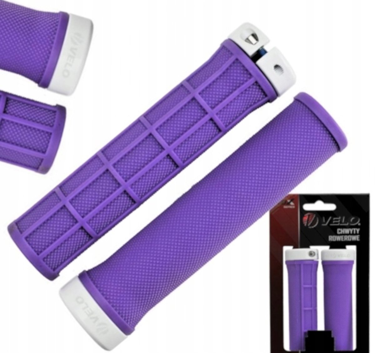 Velo Prox VLG-975A Handvatten 132mm - Dubbele Hardheid, Gel & Aluminium