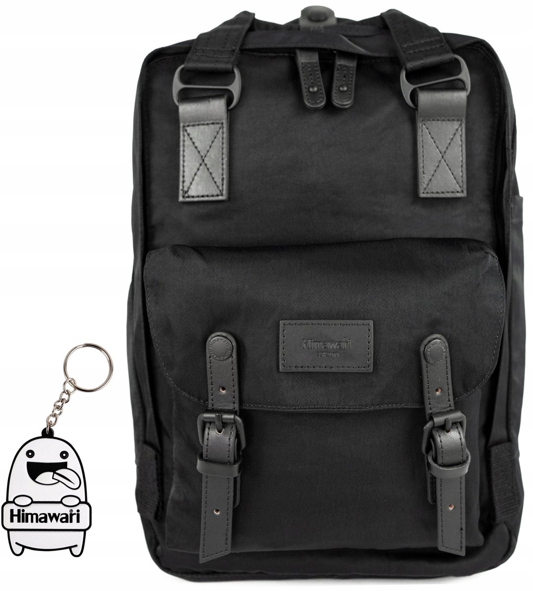 Himawari Werkrugzak Zwart - Ruim en waterbestendig - Laptop 14"