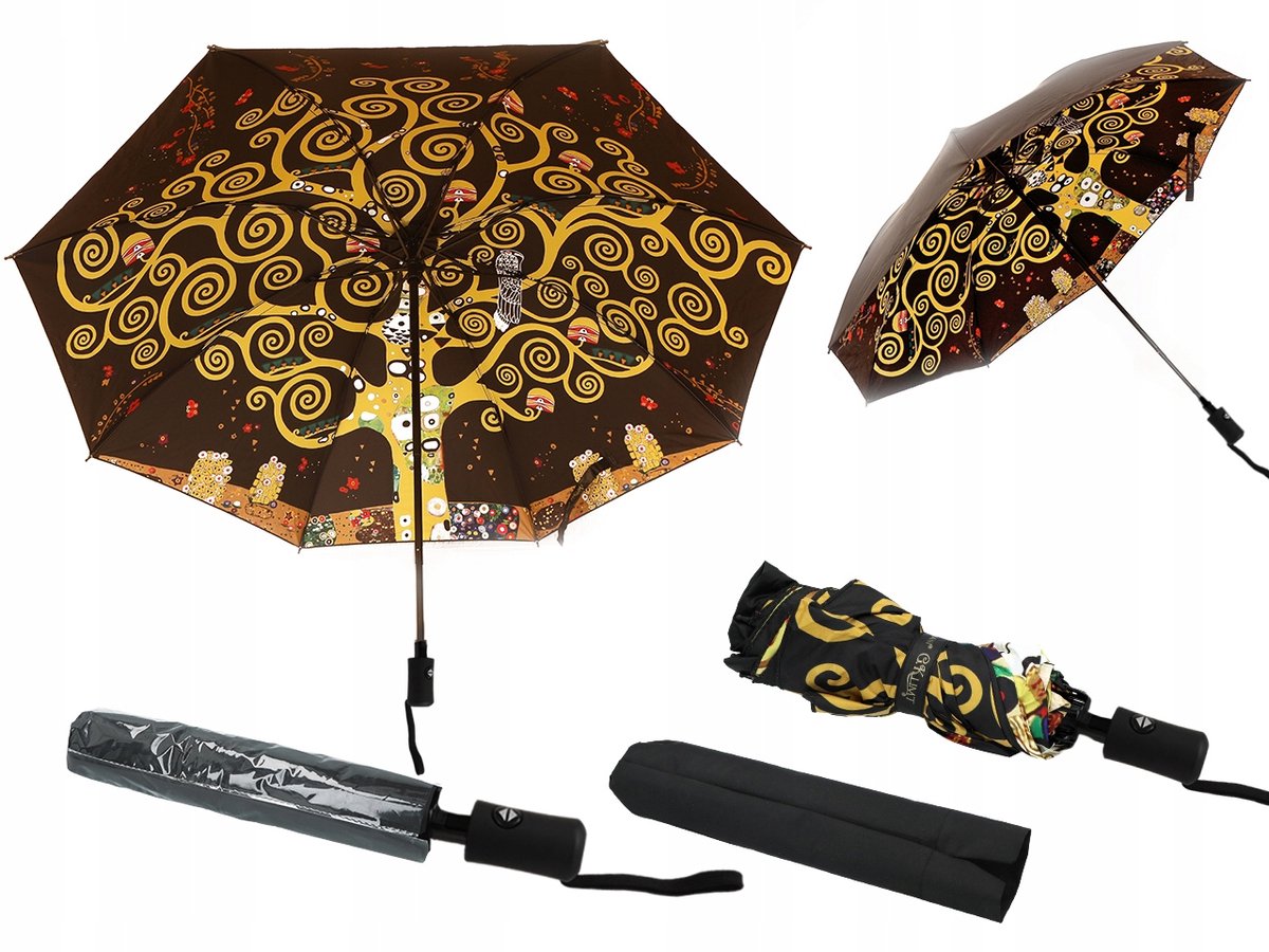 Automatische Paraplu Gustav Klimt - Levensboom