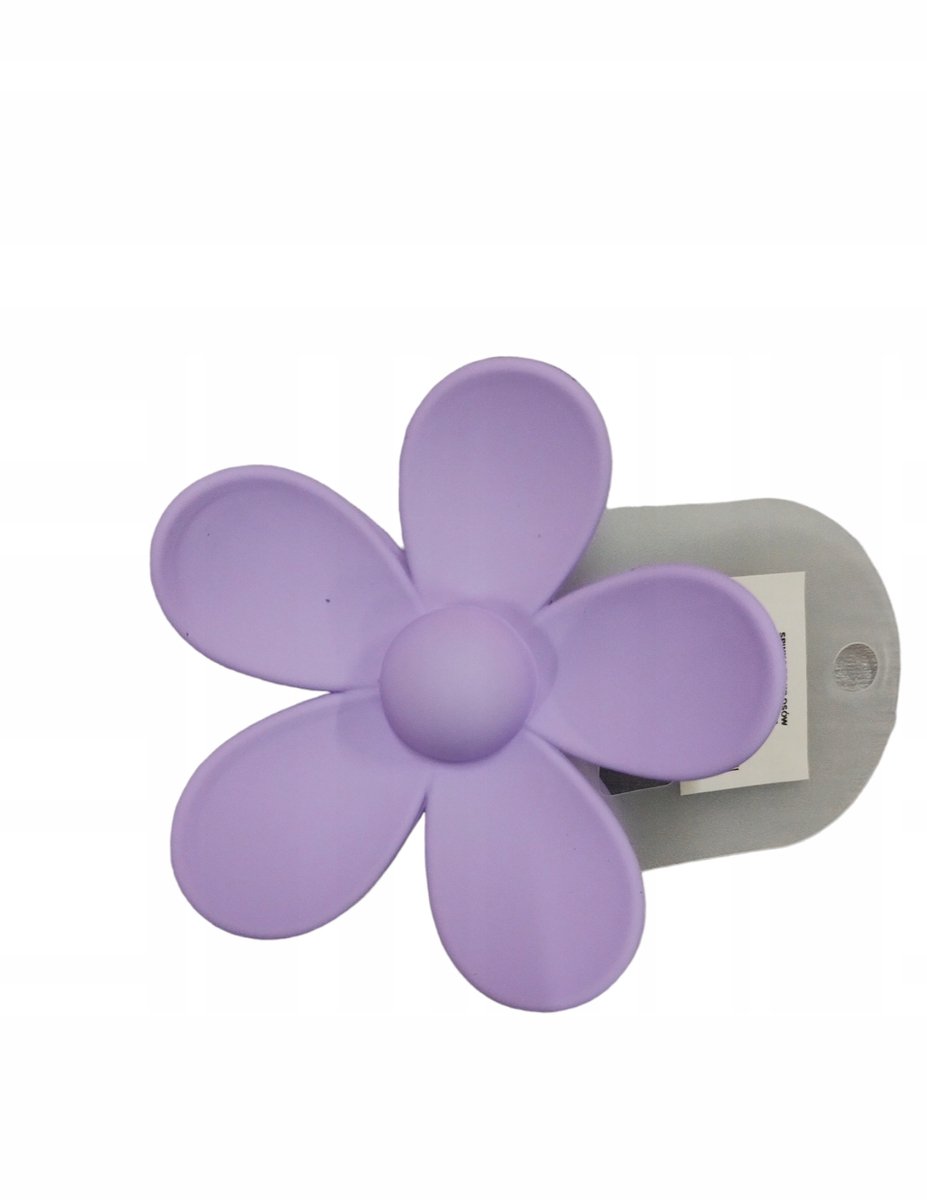 ECARLA Haarclip Bloem Pastel Paars SP194 - Stijlvol accessoire