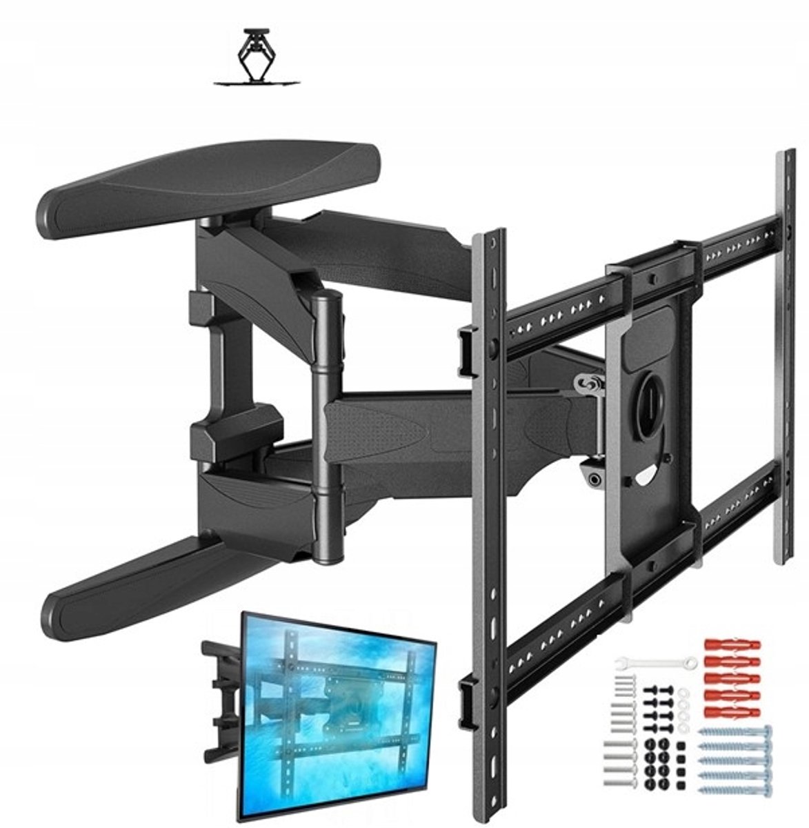 Draaibare TV-muurbeugel voor TCL 65C935 - 45,5 kg