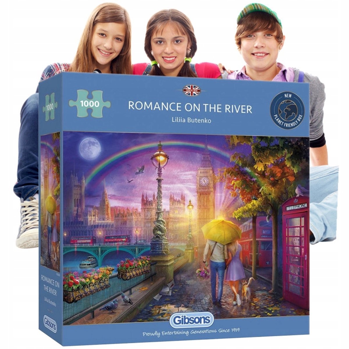 Romantische Wandeling Puzzel 1000 Stukjes - Plezier voor Jong & Oud