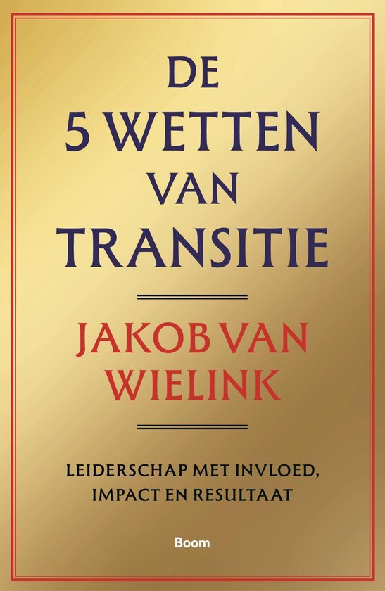 De 5 wetten van transitie - cover