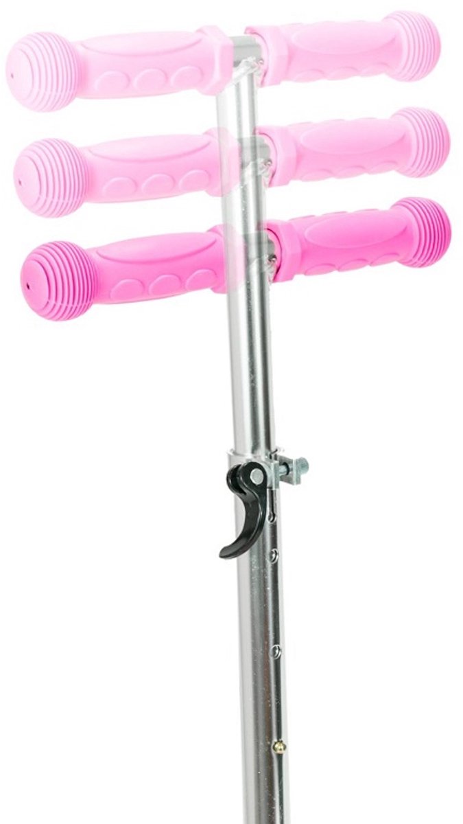 Yar Steppie - Kinderstep - Step 2-6 Jaar - 3 Lichtgevende Wielen - Meisjes - Roze — afbeelding 12